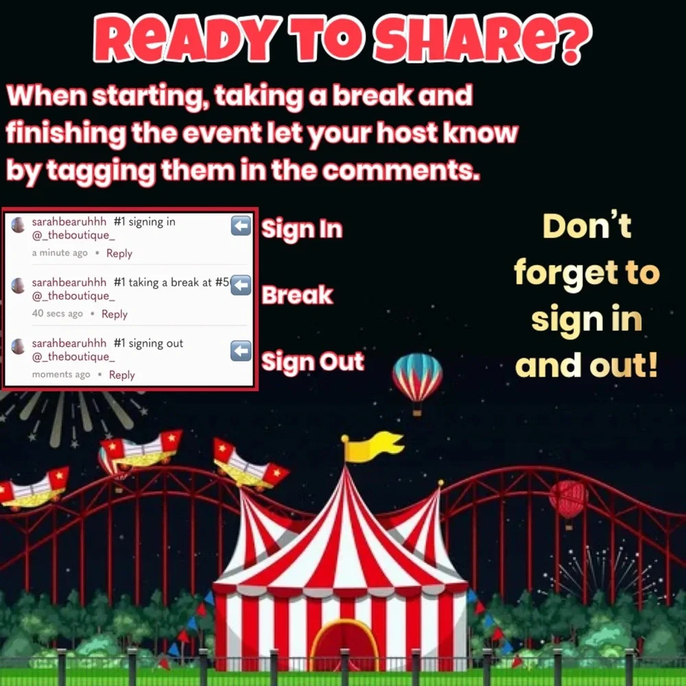 EVENT OVER! TY all for joining us at the Fair! 🎪 See u at the nxt event! 🤗🎃 - Picture 4 of 10